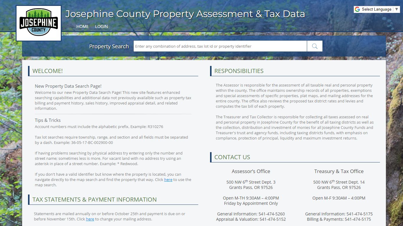 Josephine County Public Access > Home